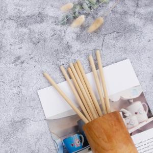 Wholesale OEM 100% Compostable Wheat Drinking Straws In Bulk 23cm from china suppliers
