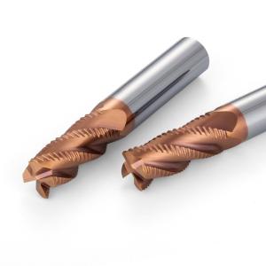 Wholesale 4 Blade TS Milling Cutter Rough Leather Alloy Special CNC Tool Black Steel End Mill from china suppliers