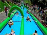 1000 ft slip n slide inflatable slide the city , slide the city , city slide ,