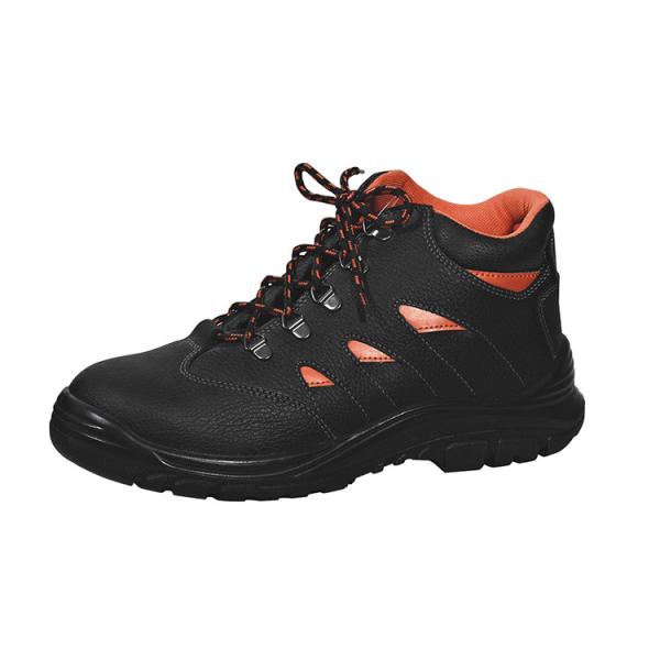 Split Leather PU Injection STEEL TOE Safety Shoes UC-385 for Workplace
