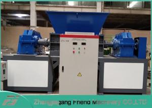 Wholesale Big Capacity Double Shaft Shredder Machine Crusher Hard Big Waste Plastic from china suppliers