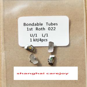 Wholesale Non Convertible Bondable Tubes , Stainless Steel Molar Tube Braces from china suppliers