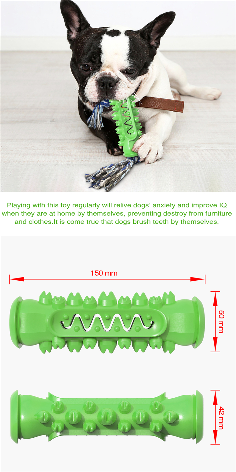 Manufacture Pet Product Durable Dog Chew Toys Rubber Bone For Dogs