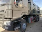 Commercial Vehicle Sinotruck HOWO 6*4 Dump Truck Secondhand Truck 10tires Gray