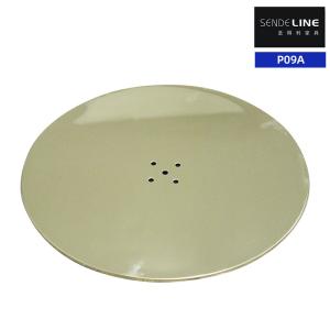 Wholesale Gold Plated Stainless Steel Cladding Barber Chair Base 11kg Weight 10mm Wall Thickness from china suppliers