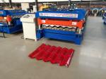 5.5kw Glazed Tile Forming Machine , High Speed Roof Tile Manufacturing Machine