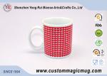 Velentines Gift Heat Sensitive Magic Mug , Porcelain Heat Change Mugs Personaliz