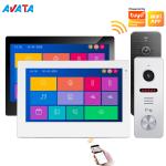 Ahd Smart Phone Tuya Video Intercom System Color Video Doorbell Villa Video Door