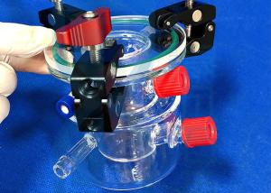 Wholesale Polishing Double Deck Clear Fused Silica Tube With Side Tube from china suppliers