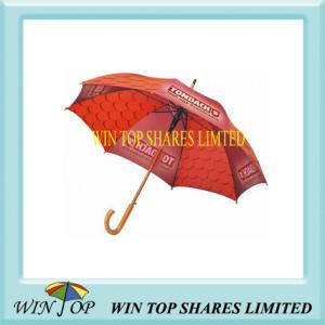 Wholesale Custom Made Auto Straight China Wooden Umbrella from china suppliers