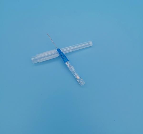 Single Patient Catheters Satefy Type Disposable Piercing Needles 20G Pink CE