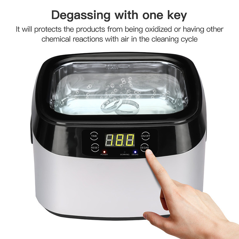 1.2L Medical Disinfection Ultrasonic Cleaning Bath 60W JP-1200B