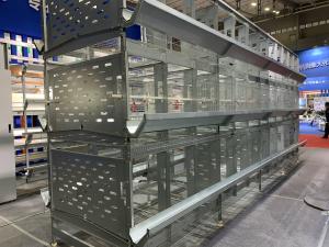 Wholesale Galvanised Wire 4 5 Layer Poultry Chicken Cage Chicken Farm Use from china suppliers