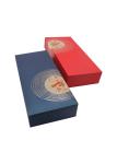 1200GSM Gray Cardboard 157GSM Coated Paper Packaging Box For Gift