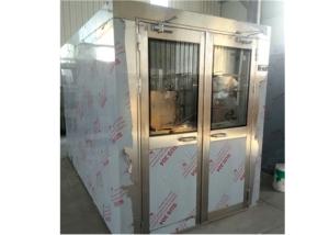 Wholesale Electricity Double Swing Door Cleanroom Air Shower For Cargo And People from china suppliers