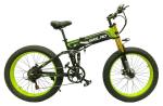 35km/H Fat Tire Folding Electric Bike Downtube Battery ROSH Approved