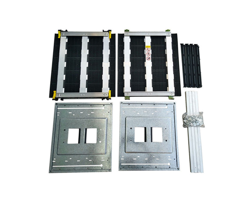 3.0mm Depth 125 Degree 100KG Capacity ESD Magazine Rack