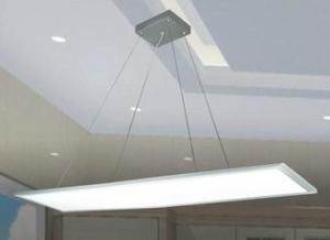 Wholesale Screwless LED Flat Panel Light 48W 1200x300 Suspended LED Panel TUV-GS Listed from china suppliers