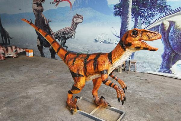 Antisun Realistic Animatronic Dinosaur Silicone Rubber Velociraptor Life Size