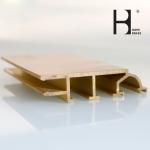 OEM Shining Water Resistant Brass Door Frame Long Using Life