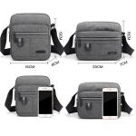 OEM ODM Nylon Mens Designer Shoulder Bags Messenger Bag For Travel Outdoors