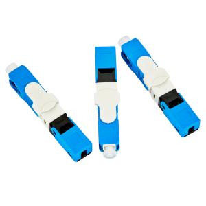 Wholesale SC UPC Fast Connectors Fiber Optic Quick Assembly simplex LSZH from china suppliers