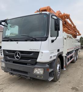 Wholesale Diesel Zoomlion Benz Used Concrete Pump Truck 49m from china suppliers