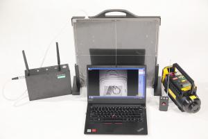 China 150kv 22mm Steel Baggage Portable X-Ray Inspection System For Check Point , Vehicle on sale
