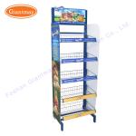 Potato Chips Floor Stand Grocery Bread Retail Display Rack