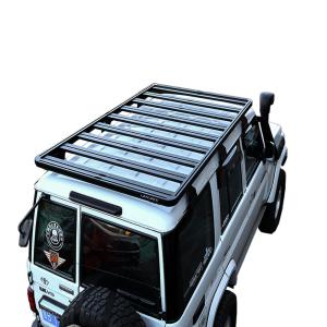 Wholesale Anodic Oxidated Roof Mount Car Roof Luggage Carrier for Toyota Land Cruiser LC76 from china suppliers