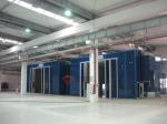 Customized Industrial Baking Spray Booth For Train / Aircraft Parts Paint Line