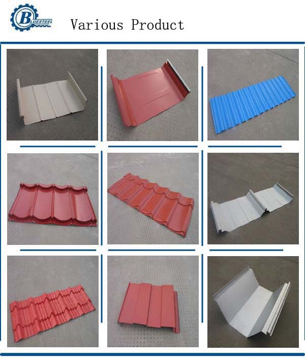 Full Automatic PLC Control System Sheet Metal Roll Forming Machines CE