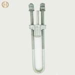 Adjustable Clamp Pole Accessories NUT Type For Preformed Guys Grip