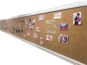 Wholesale College Heatproof Wood Pin Natural Cork Panels Background Antitear LFGB from china suppliers