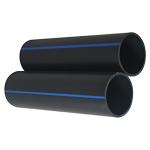 Black Underground HDPE Water Supply Pipe 300mm 500mm 700mm Large Diameter