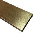 Shining Brushed Aluminium Profile , Aluminium Roller Track For Building