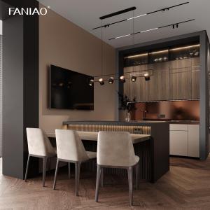 Wholesale Melamine Kitchen Cabinets Small Kitchen Cabinet Set With Sink Island Kitchen Cabinets from china suppliers