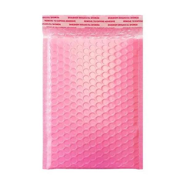 Blue LDPE Poly Bubble Mailer Bag Waterproof Recyclable Self Seal