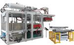 Virgin Paper Tableware Pulp Molding Equipment , Disposable Paper Plates Making