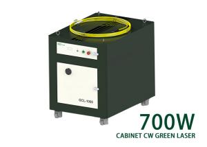 Wholesale Green Single Mode CW Fiber Laser 700W Continuous Cabinet Type from china suppliers