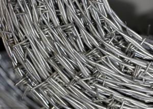 Wholesale Rust Resistance Single Strand Stainless Steel Barbed Wire Price Per Roll from china suppliers