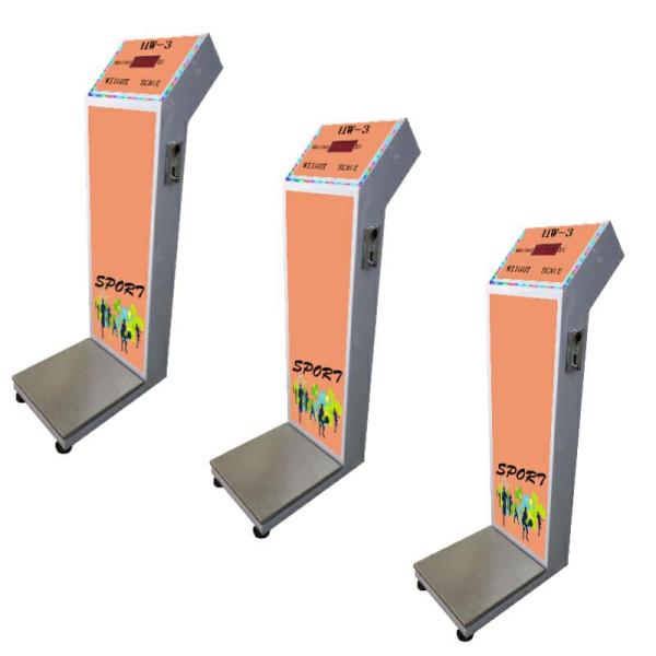 200Kg Coin Operated Baggage Weight Scale for Precise Weighing in Gyms and Airports