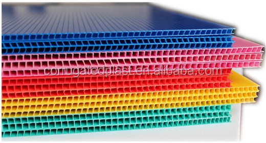 High Strength Corrugated Plastic Layer Pads Coroplast Bottles Separators