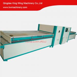 Wholesale Full automatic PVC film vacuum membrane press machine laminating woodworking machine from china suppliers