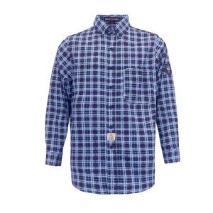 Wholesale Hrc2 Cfr Plaid En11612 Fire Retardant Work Shirt Cotton Light Weight from china suppliers