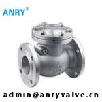 Butt Welded API 6D Check Valve Stellite Overlay Disc Stainless Steel