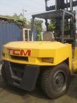 China Used Forklift , Double fron tire used 10 ton forklift hot sale