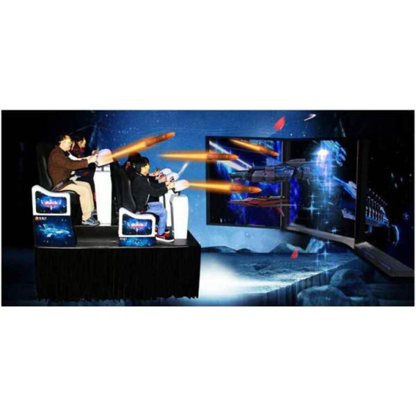 Tri-Max 360 Inch Wide Screen 3D Fusion 9d Cinema Simulator Blow Air To Face