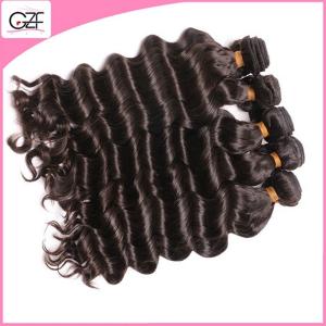 Wholesale Stable Quality Natural Brown 100% Unprocessed Raw Filipino Deep Wave Remy Hair from china suppliers