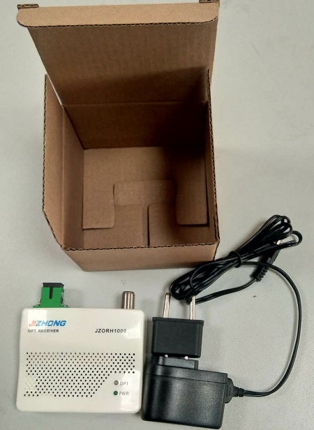 45-1000MH FTTH Mini Node With Power Supply CATV FTTH Optical Receiver 1100~1600nm